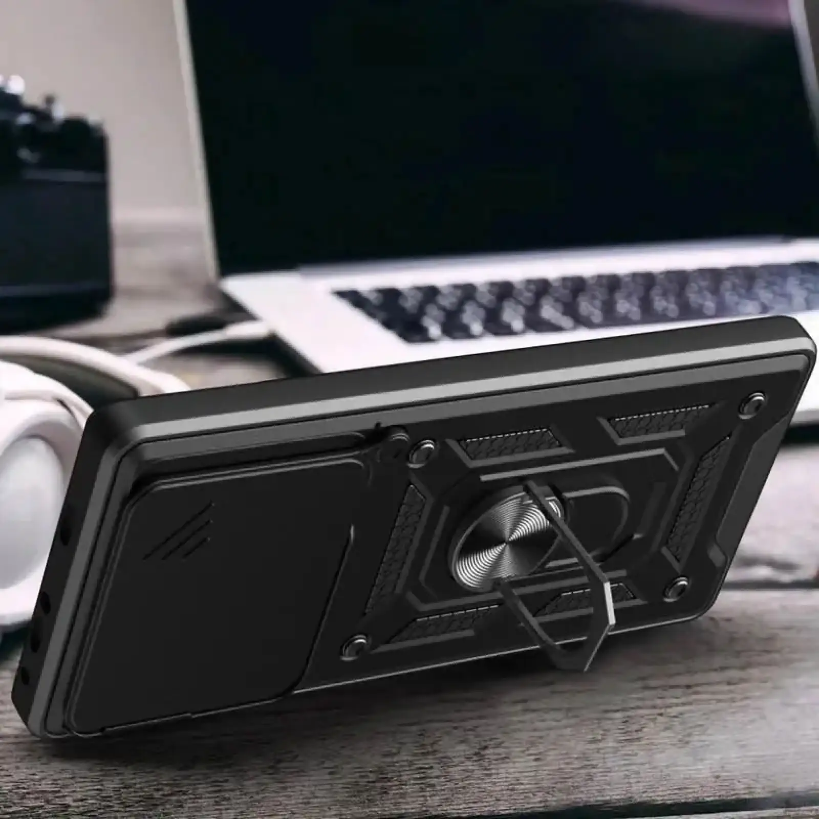 Чехол Camshield Serge Ring для Xiaomi 15 Black