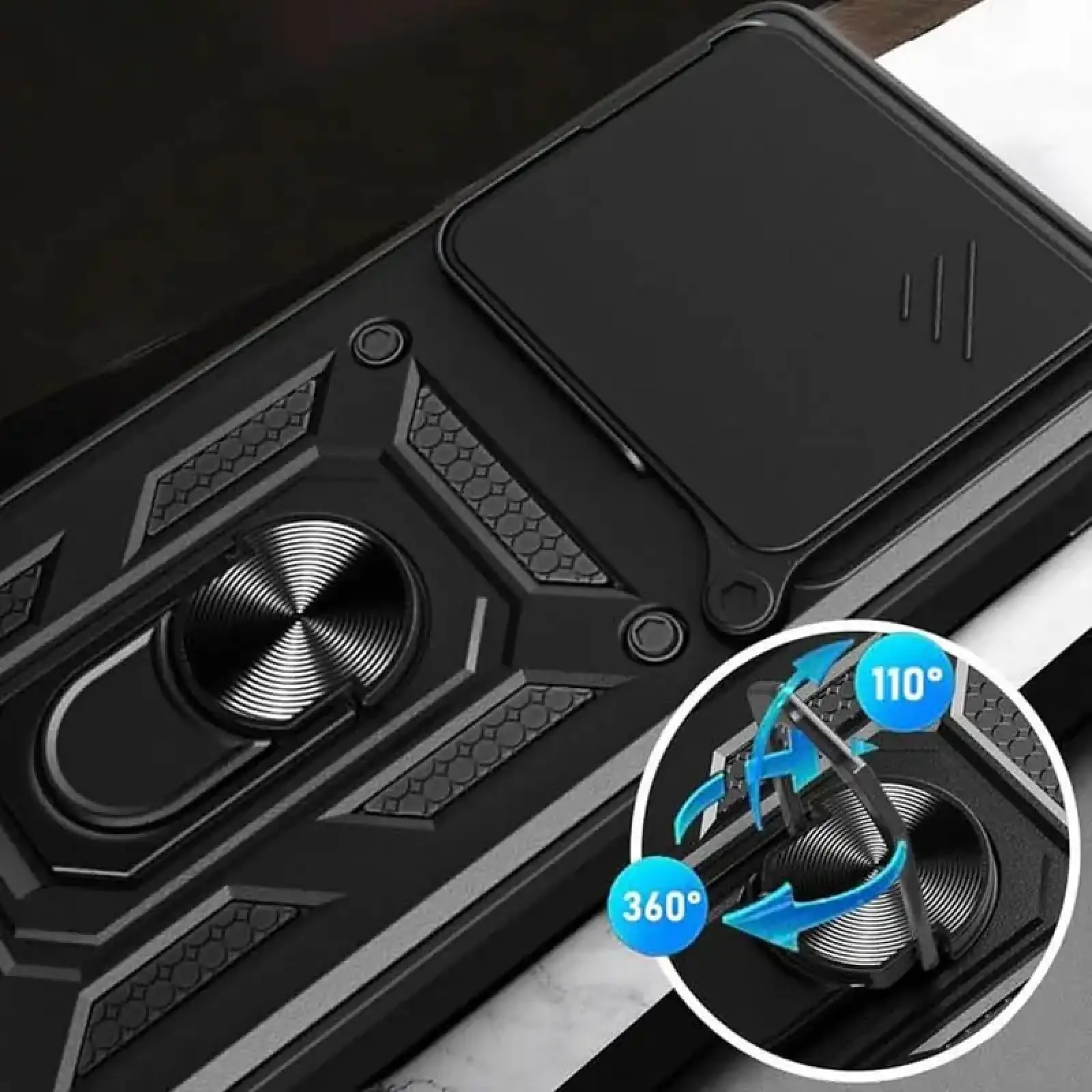 Чехол Camshield Serge Ring для Xiaomi 15 Black