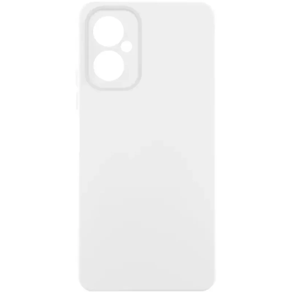 Чехол Silicone Cover Lakshmi Full Camera (AA) для Motorola Moto G55 5G White