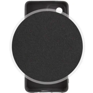 Чохол Silicone Cover Lakshmi Full Camera (AA) для Motorola Moto G55 5G Black