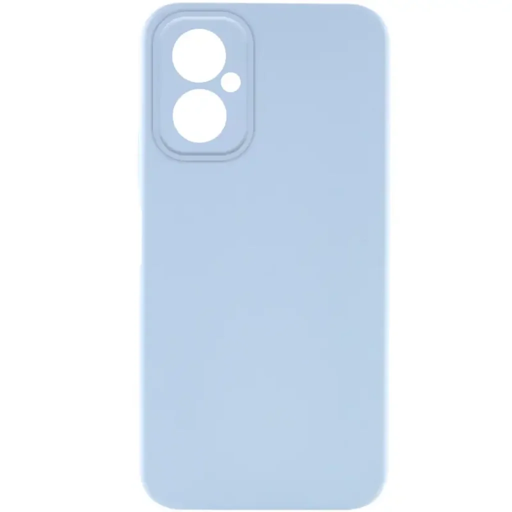 Чехол Silicone Cover Lakshmi Full Camera (AA) для Motorola Moto G55 5G Sky Blue