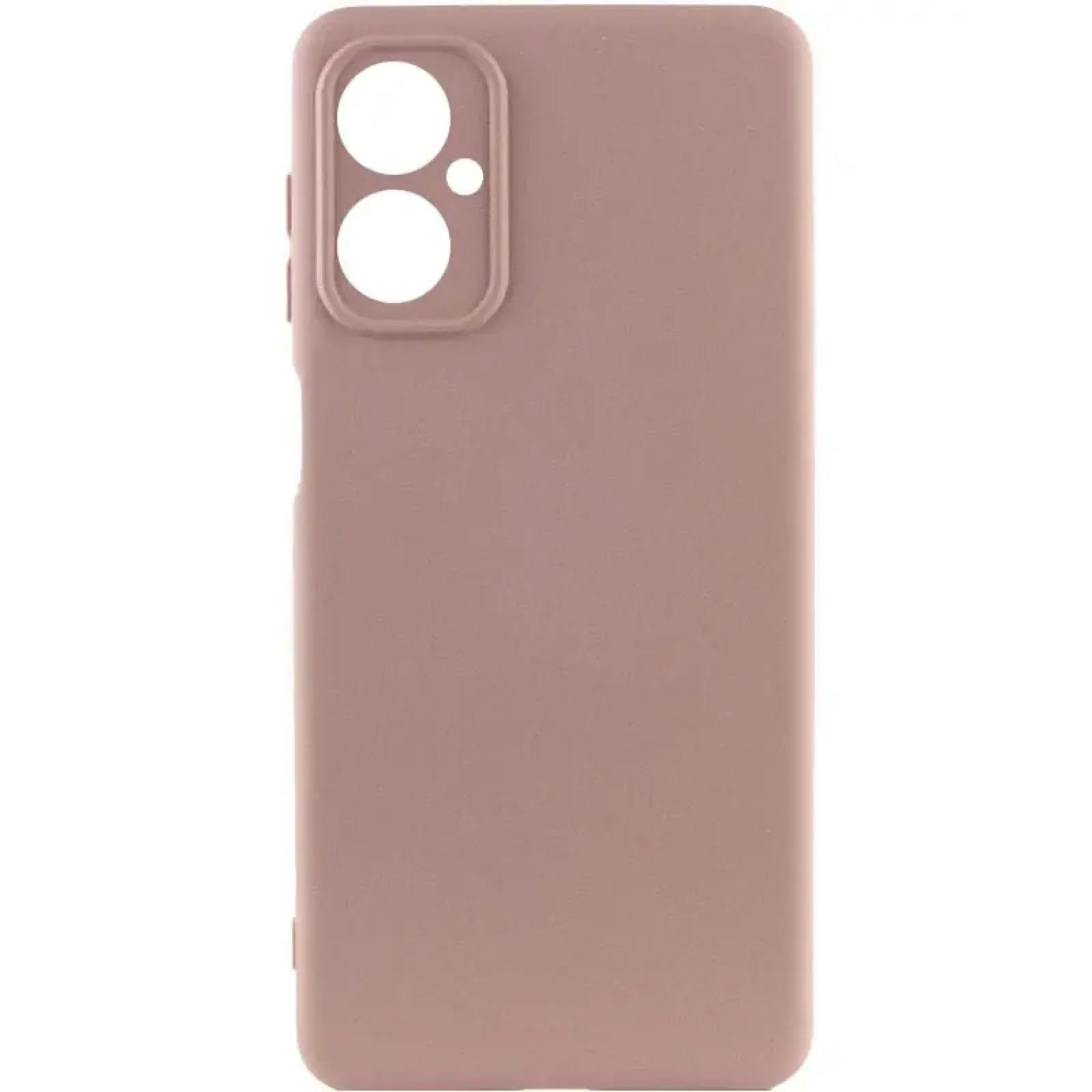 Чехол Silicone Cover Lakshmi Full Camera (AA) для Motorola Moto G55 5G Pink Sand