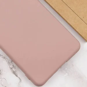 Чехол Silicone Cover Lakshmi Full Camera (AA) для Motorola Moto G55 5G Pink Sand