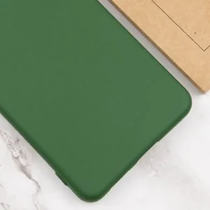 Чехол Silicone Cover Lakshmi Full Camera (AA) для Motorola Moto G55 5G Dark Green