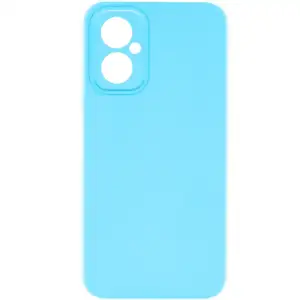 Цвет: Голубой - Чохол Silicone Cover Ummi Lakshmi Full Camera (AA) для Motorola Moto G55 5G Sky Blue