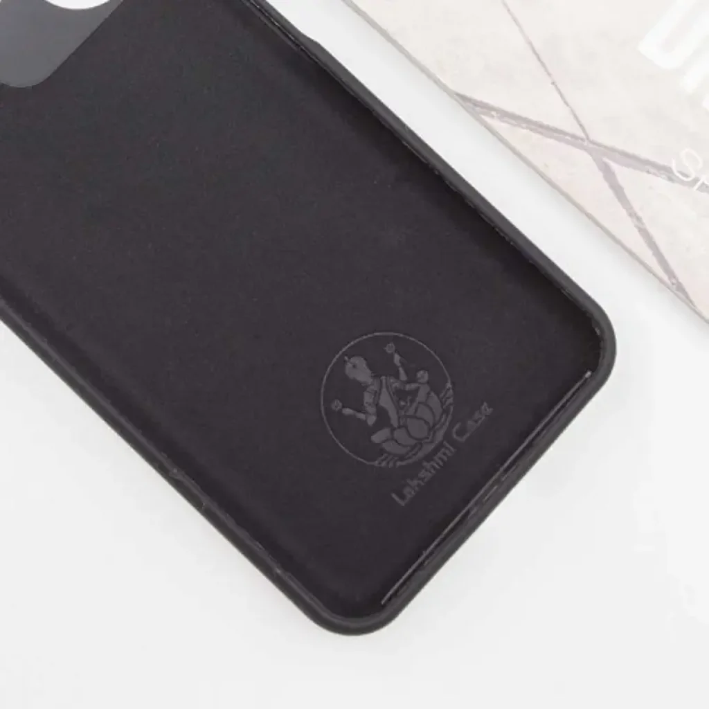 Чехол Silicone Cover Lakshmi Full Camera (AA) для Motorola Moto G75 5G Black