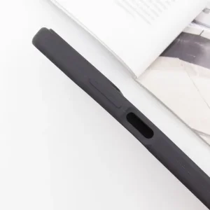 Чехол Silicone Cover Lakshmi Full Camera (AA) для Motorola Moto G75 5G Black