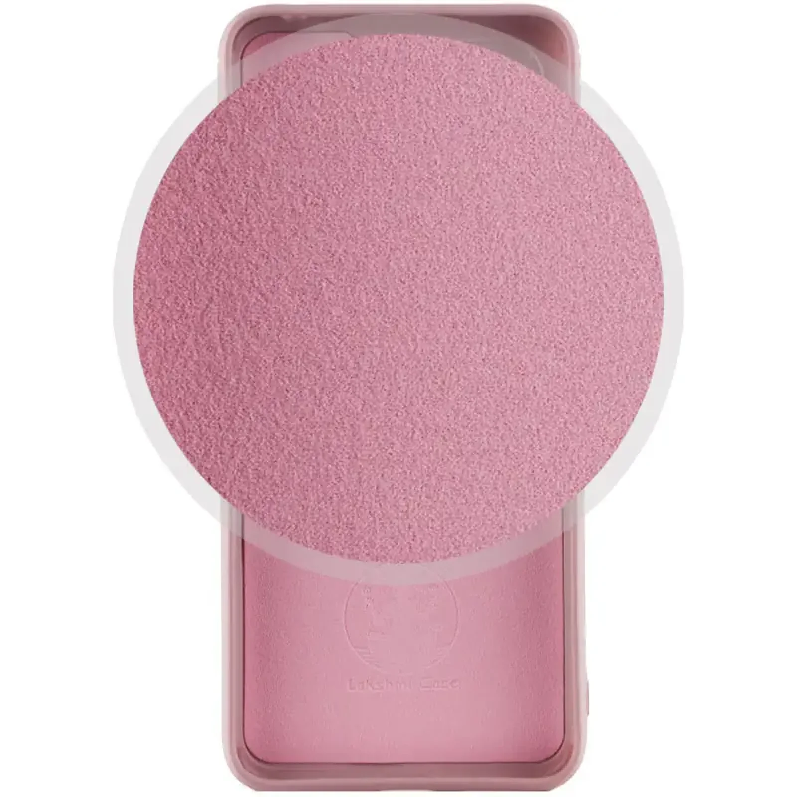 Чехол Silicone Cover Lakshmi Full Camera (AA) для Motorola Moto G75 5G Pink Sand