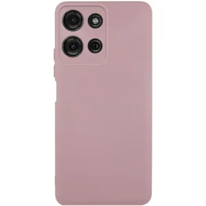 Чохол Silicone Cover Lakshmi Full Camera (AA) для Motorola Moto G75 5G Pink Sand