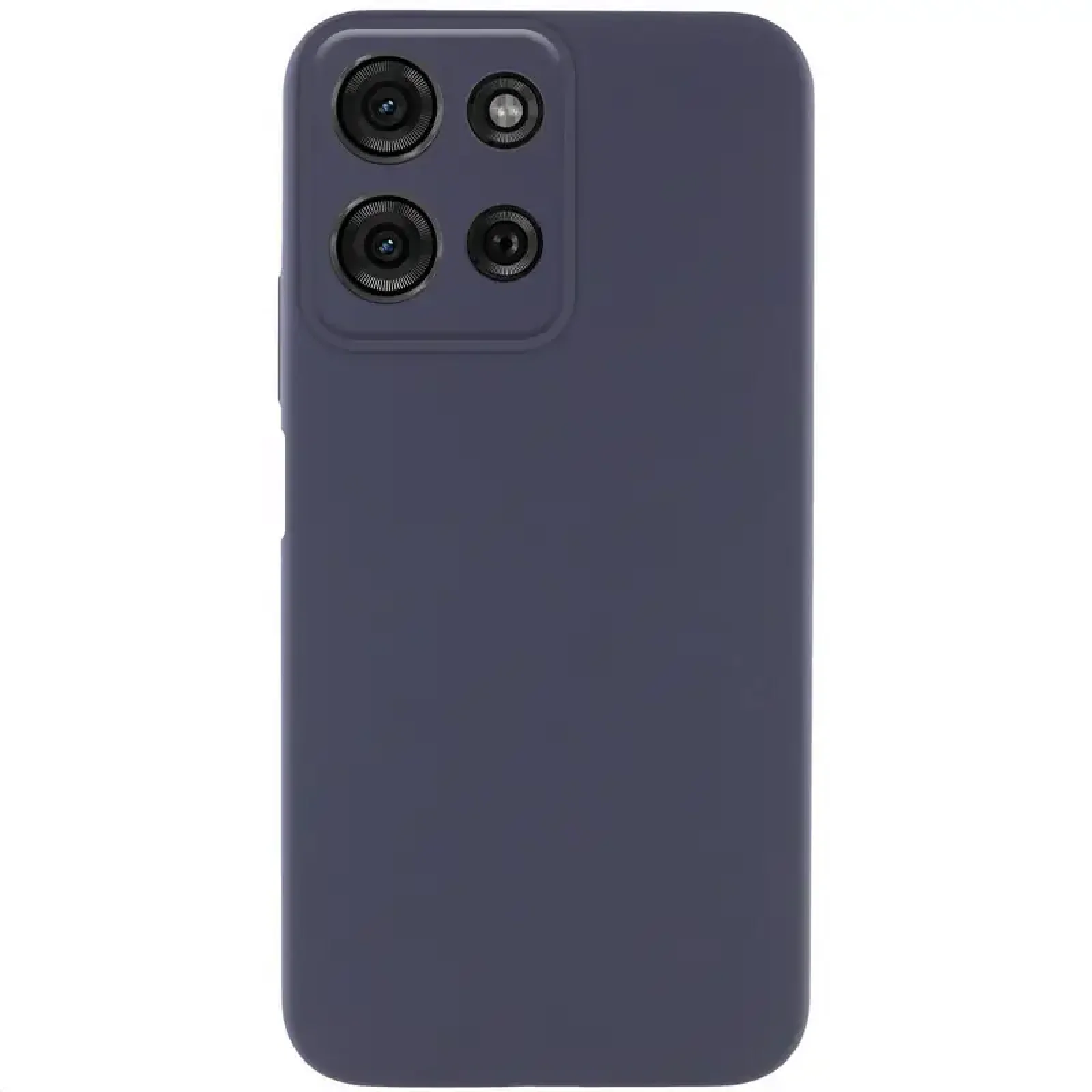 Чехол Silicone Cover Lakshmi Full Camera (AA) для Motorola Moto G75 5G Midnight Blue