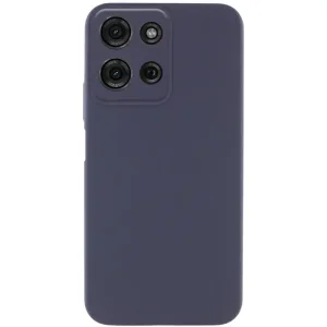 Чохол Silicone Cover Lakshmi Full Camera (AA) для Motorola Moto G75 5G Midnight Blue