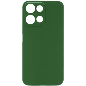 Чохол Silicone Cover Lakshmi Full Camera (AA) для Motorola Moto G75 5G Dark Green