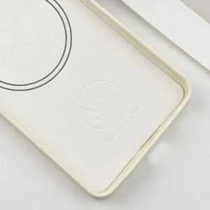 Чохол Silicone Cover Lakshmi Full Camera (AA) with MagFit для Motorola Moto G75 5G White