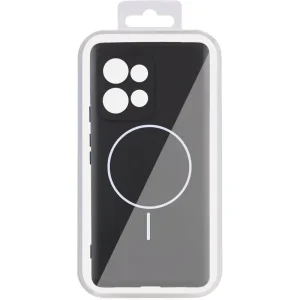 Чохол Silicone Cover Lakshmi Full Camera (AA) with MagFit для Motorola Moto G75 5G Black