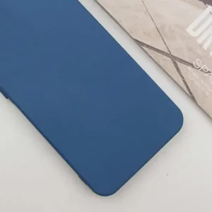 Чохол Silicone Cover Lakshmi Full Camera (AA) with MagFit для Motorola Moto G75 5G Navy Blue