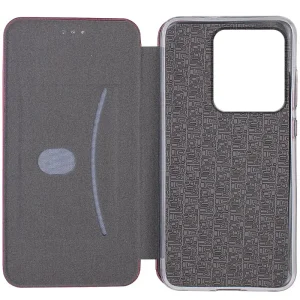 Чехол Classy PU Case для Motorola Moto G75 5G Bordo