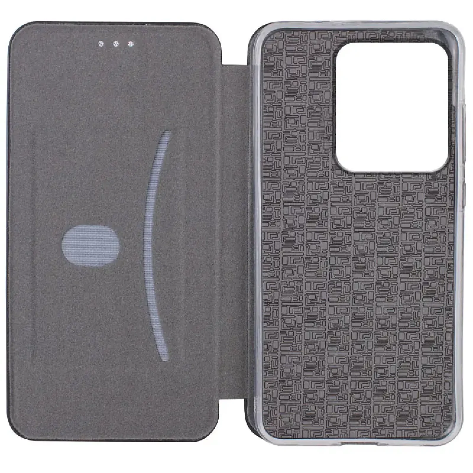 Чехол Classy PU Case для Motorola Moto G75 5G Black
