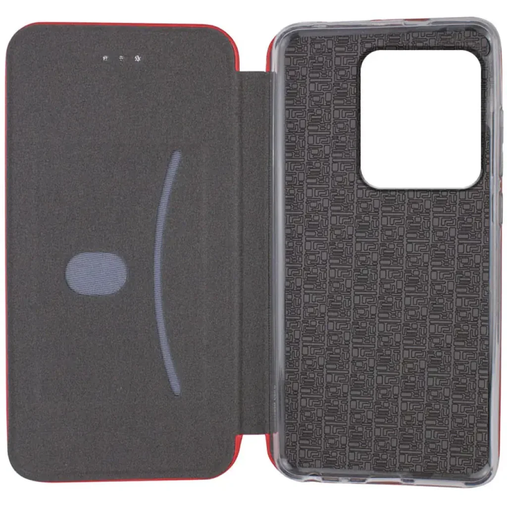 Чехол Classy PU Case для Motorola Moto G75 5G Red