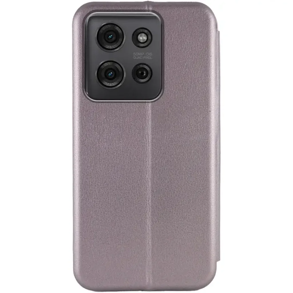 Чохол Classy PU Case для Motorola Moto G75 5G Grey