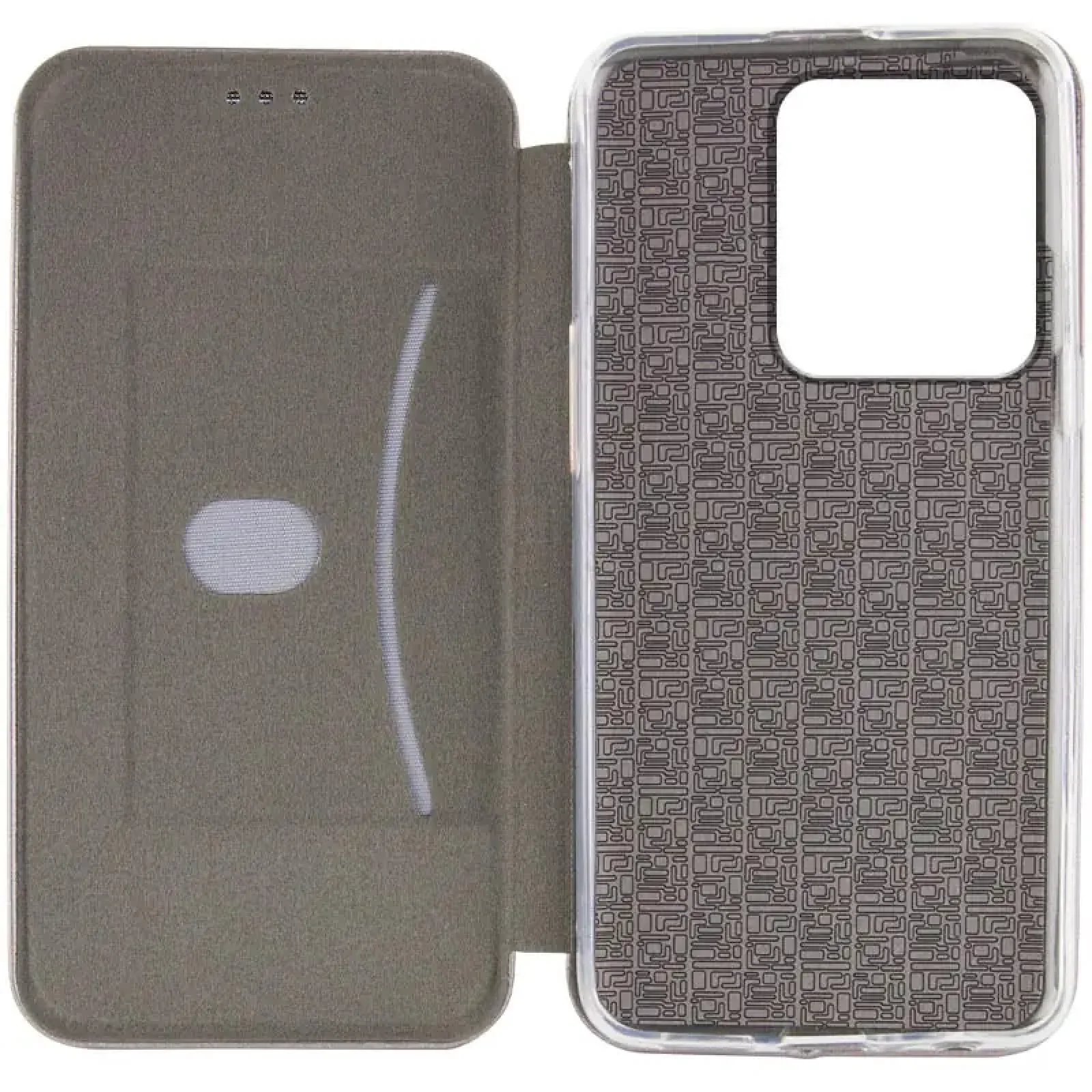 Чохол Classy PU Case для Motorola Moto G75 5G Grey