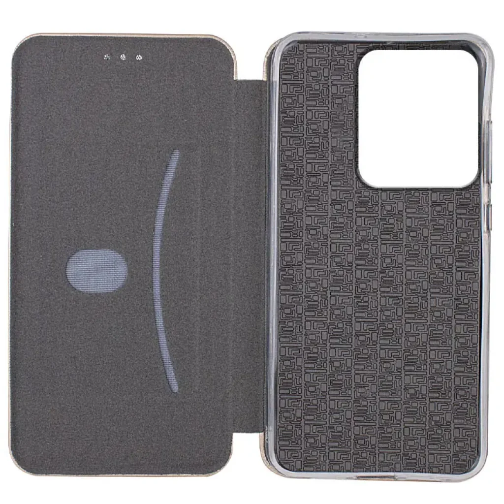 Чехол Classy PU Case для Motorola Moto G75 5G Gold