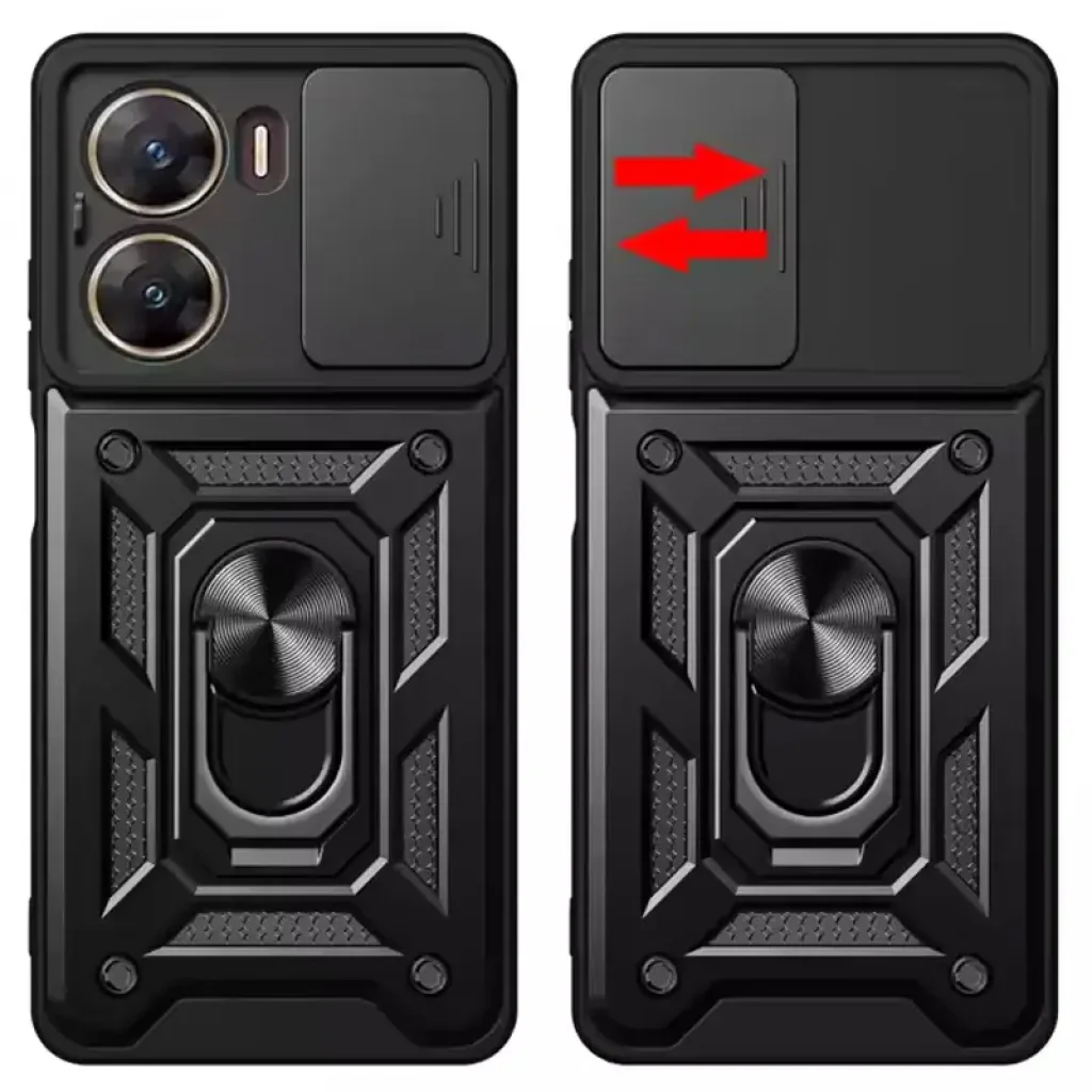 Чехол Camshield Serge Ring для Xiaomi Poco X7 Pro Black