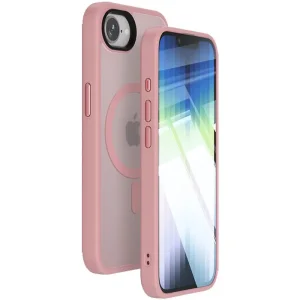 Чохол Metal Buttons with MagSafe Colorful для Apple iPhone 16e Pink