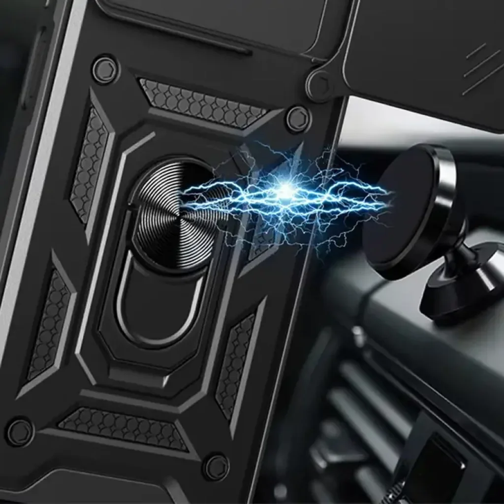 Чохол Camshield Serge Ring для Xiaomi Redmi Note 14 4G Black
