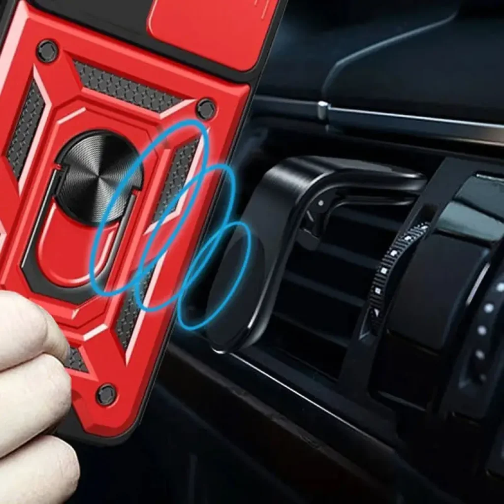 Чохол Camshield Serge Ring для Xiaomi Redmi Note 14 4G Red