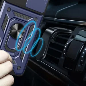 Чохол Camshield Serge Ring для Xiaomi Redmi Note 14 4G Blue