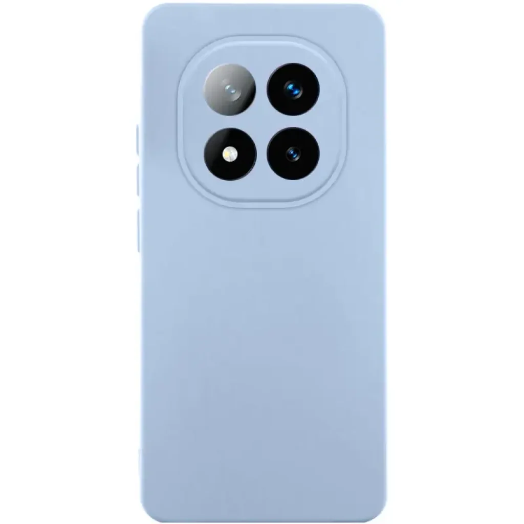 Чохол Silicone Cover Lakshmi Full Camera (AA) для Xiaomi Redmi Note 14 Pro 4G/5G Sky Blue