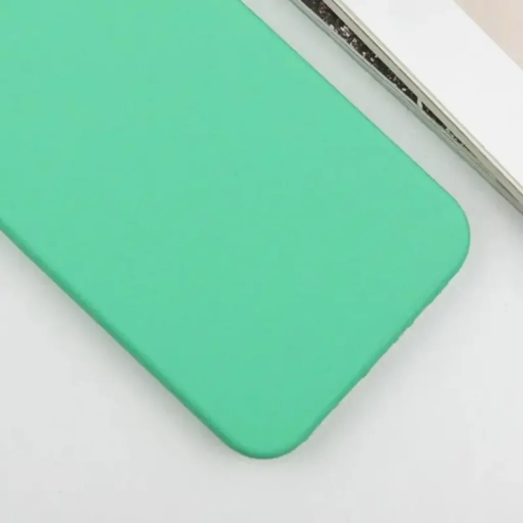 Чохол Silicone Cover Lakshmi Full Camera (AA) для Xiaomi Redmi Note 14 Pro 4G/5G Mint