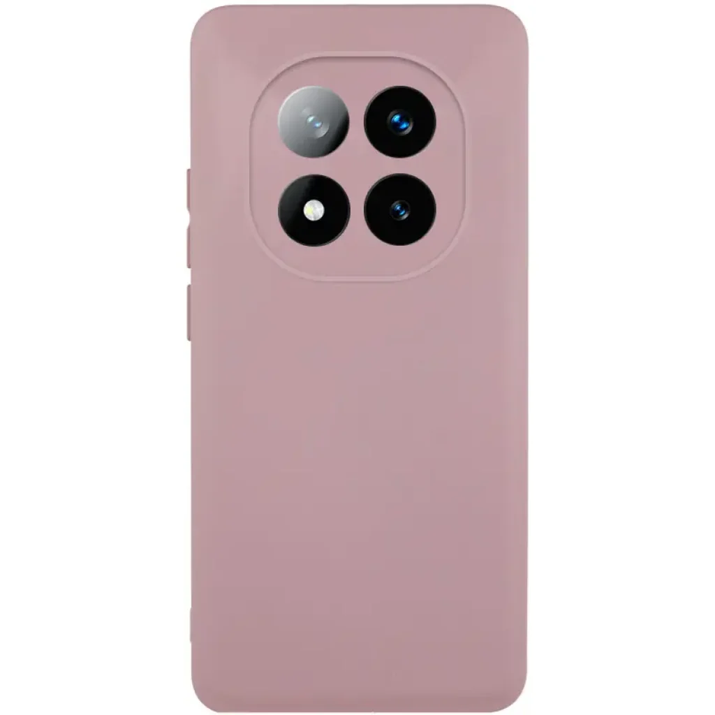 Чохол Silicone Cover Lakshmi Full Camera (AA) для Xiaomi Redmi Note 14 Pro 4G/5G Pink Sand
