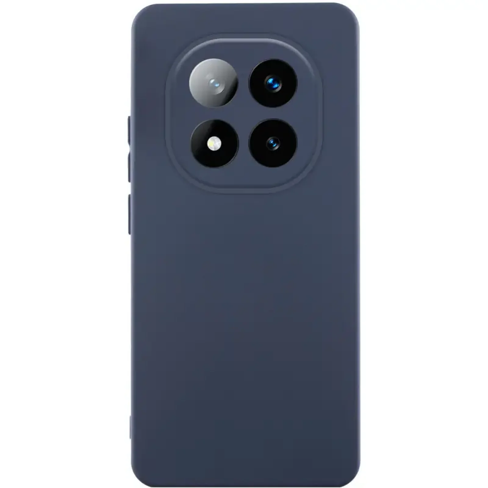 Чехол Silicone Cover Lakshmi Full Camera (AA) для Xiaomi Redmi Note 14 Pro 4G/5G Midnight Bue
