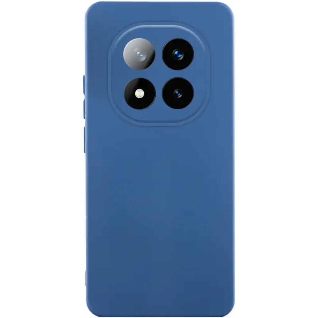 Чохол Silicone Cover Lakshmi Full Camera (AA) для Xiaomi Redmi Note 14 Pro 4G/5G Navy Blue