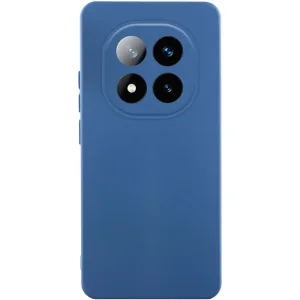 Чохол Silicone Cover Lakshmi Full Camera (AA) для Xiaomi Redmi Note 14 Pro 4G/5G Navy Blue