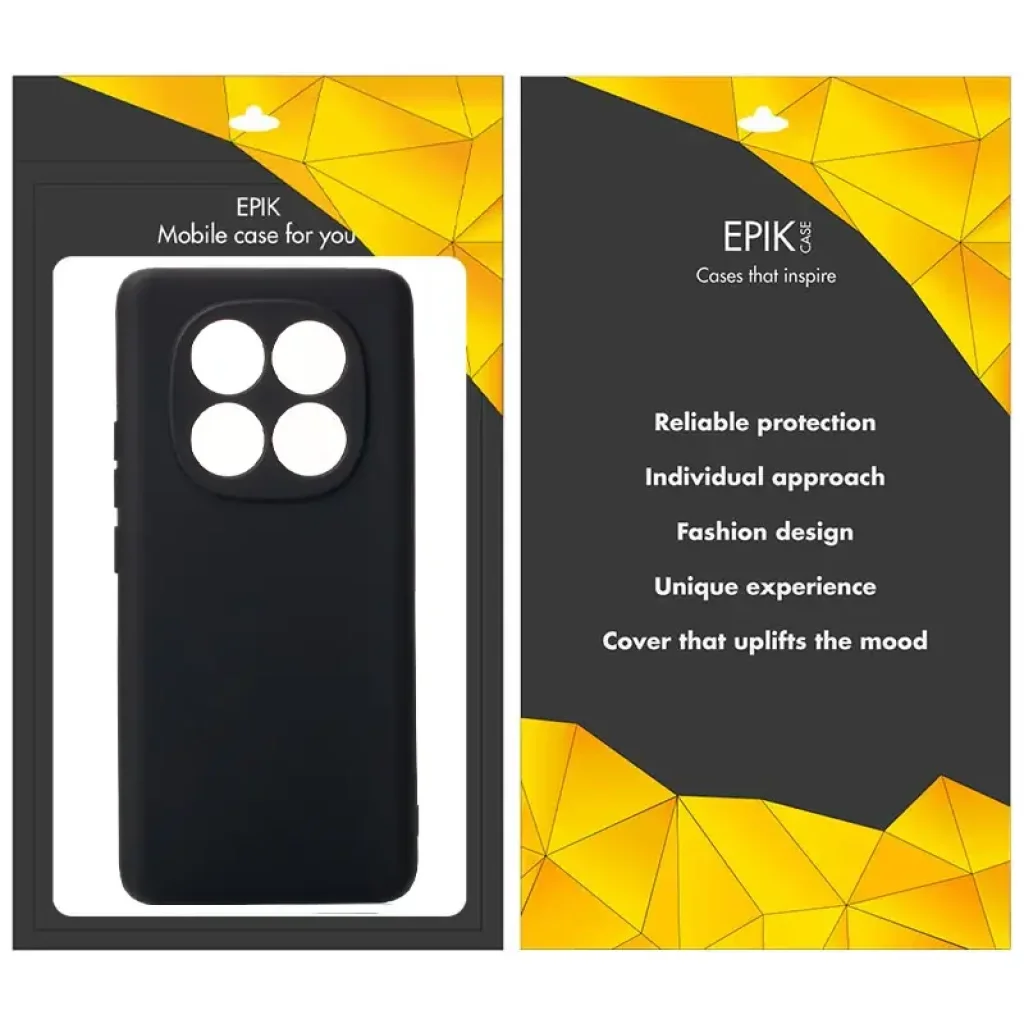 Чехол TPU Epic Black Full Camera для Xiaomi Redmi Note 14 Pro 4G