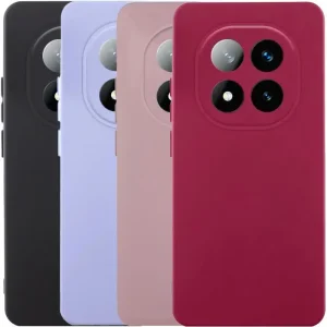 Чохол TPU GETMAN Liquid Silk Full Camera для Xiaomi Redmi Note 14 Pro 4G Grape