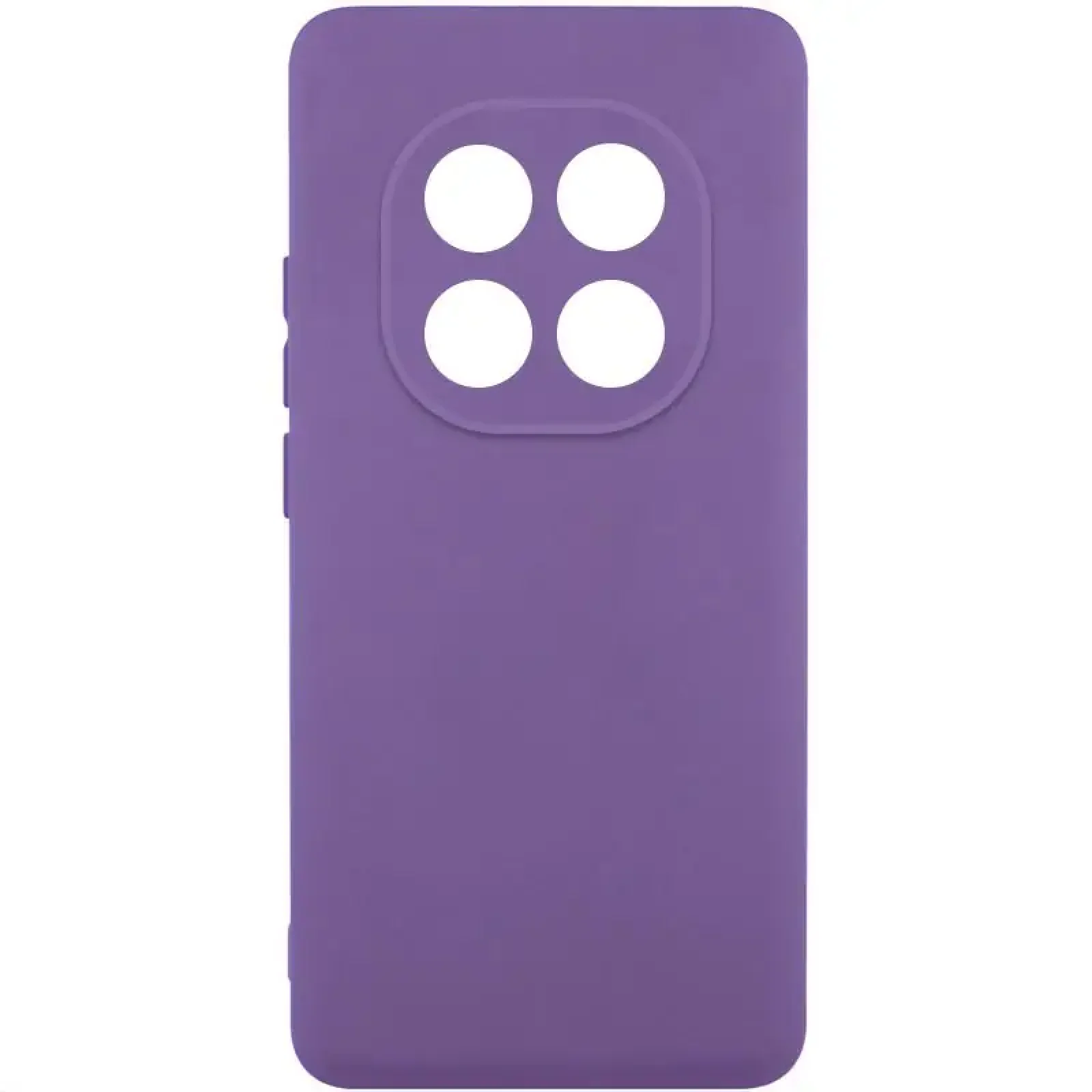 Чохол TPU GETMAN Liquid Silk Full Camera для Xiaomi Redmi Note 14 Pro 4G Amethyst