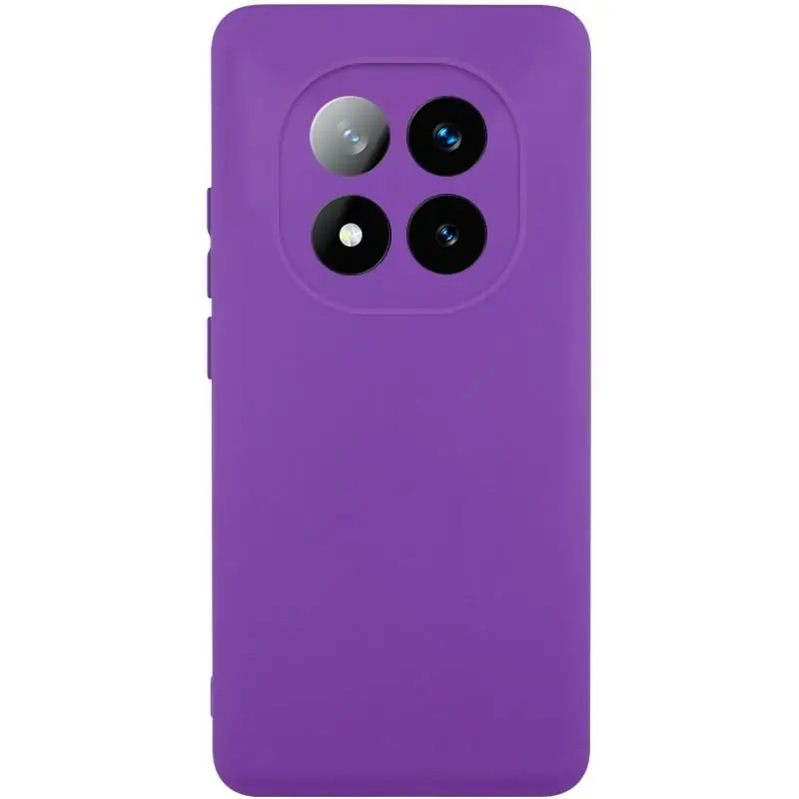 Чохол TPU GETMAN Liquid Silk Full Camera для Xiaomi Redmi Note 14 Pro 4G Purple