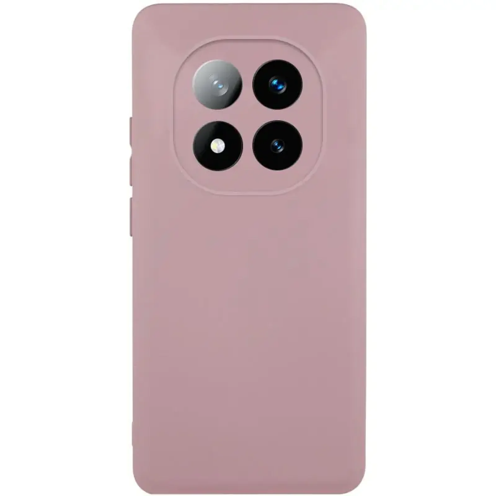 Чохол TPU GETMAN Liquid Silk Full Camera для Xiaomi Redmi Note 14 Pro 4G Pink Sand
