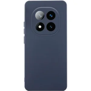 Чохол TPU GETMAN Liquid Silk Full Camera для Xiaomi Redmi Note 14 Pro 4G Midnight Blue