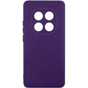 Чохол TPU GETMAN Liquid Silk Full Camera для Xiaomi Redmi Note 14 Pro 4G Dark Purple