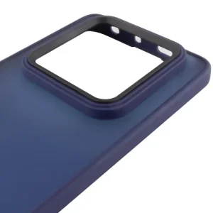 Чехол TPU+PC Lyon Frosted для Xiaomi Redmi Note 14 Pro 4G Deep Navy