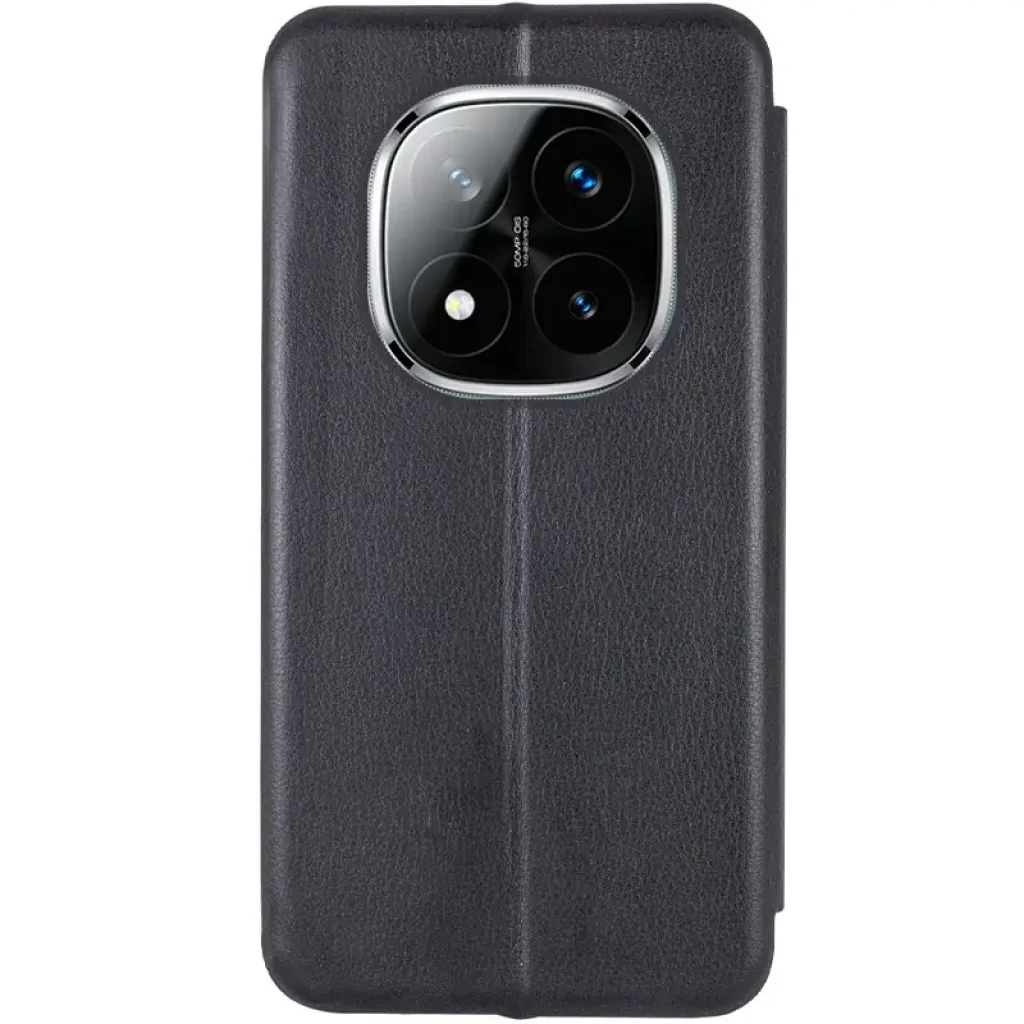 Чохол Classy PU Case для Xiaomi Redmi Note 14 Pro 4G Black