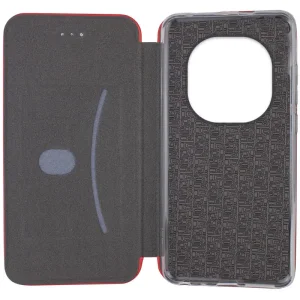 Чехол Classy PU Case для Xiaomi Redmi Note 14 Pro 4G Red