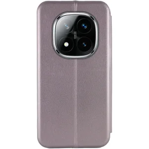 Чохол Classy PU Case для Xiaomi Redmi Note 14 Pro 4G Gray
