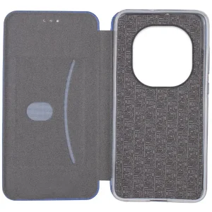 Чехол Classy PU Case для Xiaomi Redmi Note 14 Pro 4G Blue