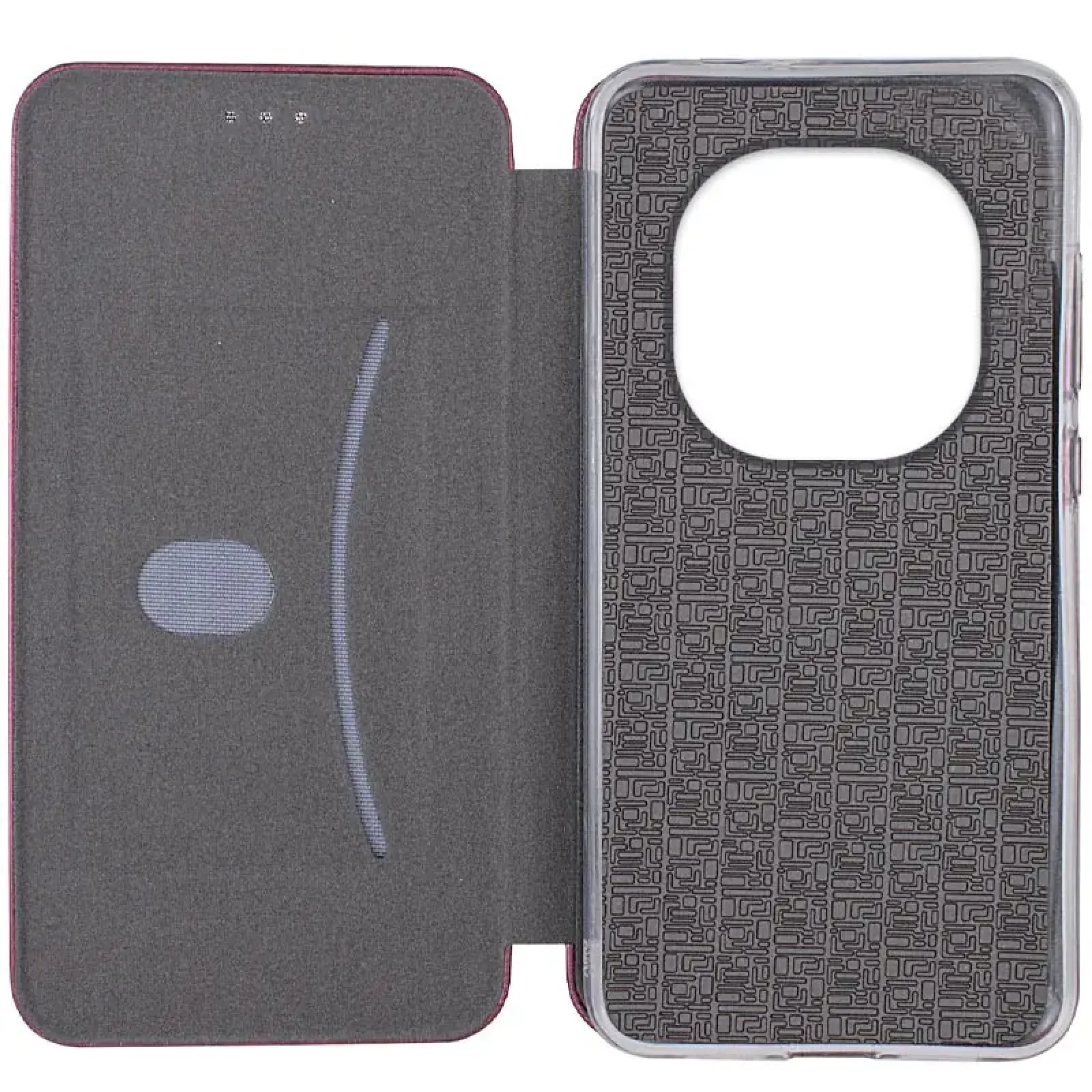 Чехол Classy PU Case для Xiaomi Redmi Note 14 Pro 4G Green