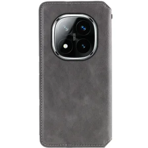 Чехол Getman Cubic PU Case для Xiaomi Redmi Note 14 Pro 4G Grey